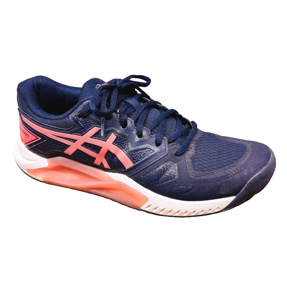 ASICS Gel-Challenger 13 Womens Tennis Shoes Navy Pink 1042A164 Size 8.5